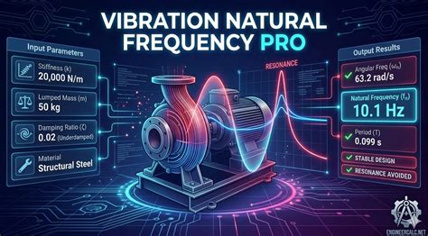 Pipe Natural Frequency Calculator