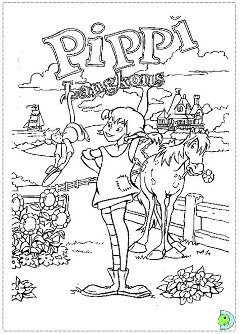 Pippi Longstocking Coloring Pages Pippi Longstocking Coloring Pages - Pippi Longstocking Coloring Pages