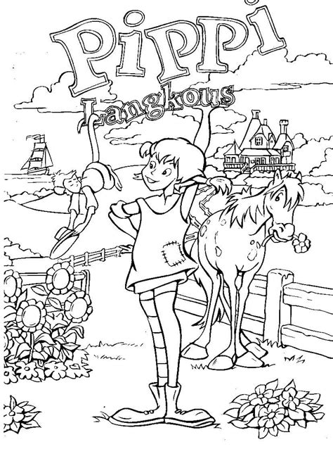 Pippi Longstocking Coloring Pages Wonder Day Coloring Pippi Longstocking Coloring Pages - Pippi Longstocking Coloring Pages