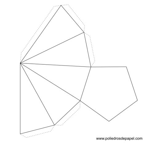 Piramide Pentagonal Para Armar