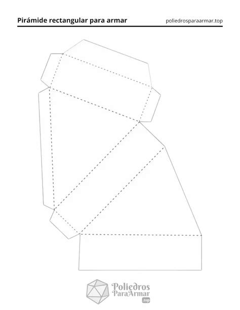Piramide Rectangular Para Armar