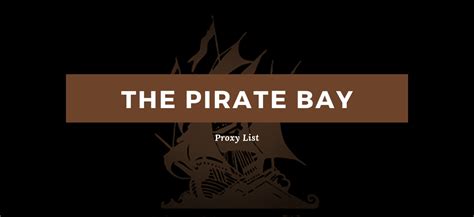 Pirate Bay Mirrors