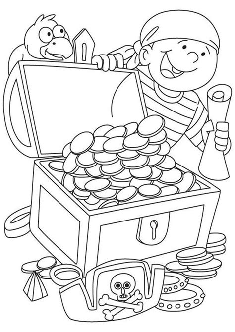 pirate coloring sheets