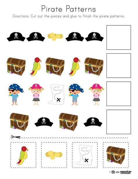 Pirate Preschool Worksheets   11 Free Pirate Worksheets For Preschool Esl Vault - Pirate Preschool Worksheets