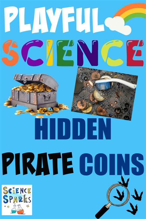 Pirate Science Activities   Fizzy Hidden Coin Pirate Rocks Science Sparks - Pirate Science Activities