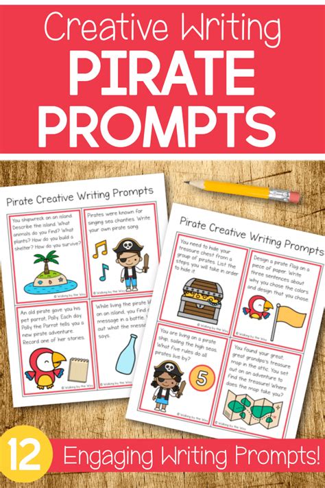 Pirate Writing Prompts Creative Writing Amp Thinking Pirate Writing - Pirate Writing