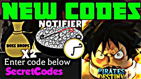Pirates Destiny Codes