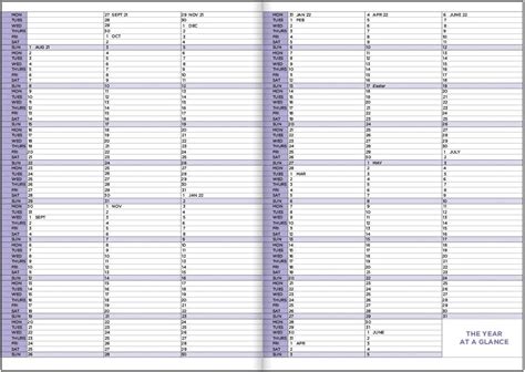 Read Pirongs A4 Page A Day 2018 2019 Purple Academic Diary 