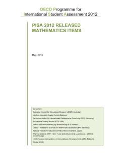 Full Download Pisa 2012 Released Mathematics Items Oecd 