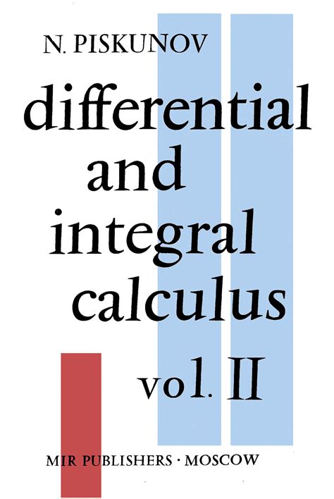 Download Piskunov Calculus Solutions 
