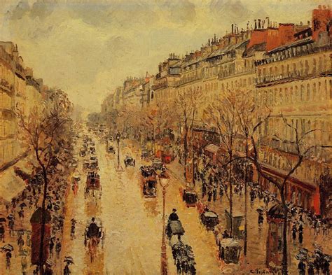 Pissarro Paintings Boulevard