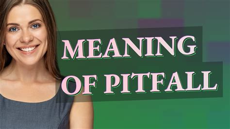 pitfall Etymology, origin and meaning of pitfall by etymonline