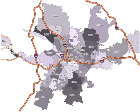 pittsburgh pennsylvania postal code
