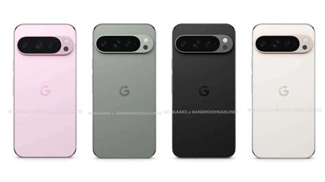 pixel 9 colors