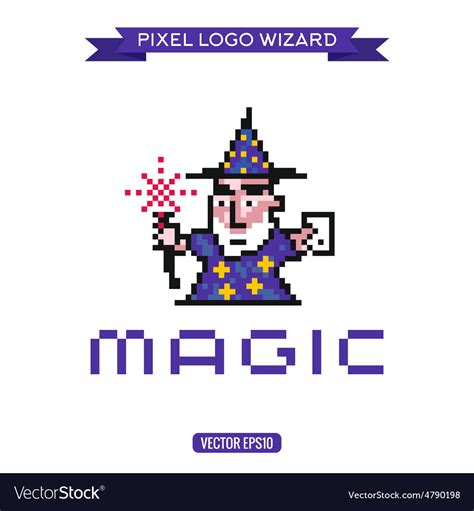 pixel art magician