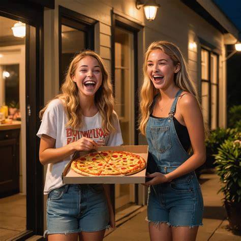 pizza dare nude