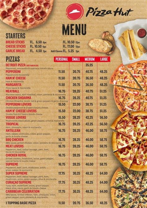 Pizza Hot Menu