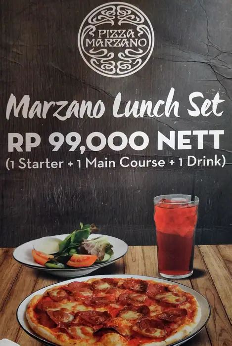 pizza marzano menu | D TH GII C O IN NGI
