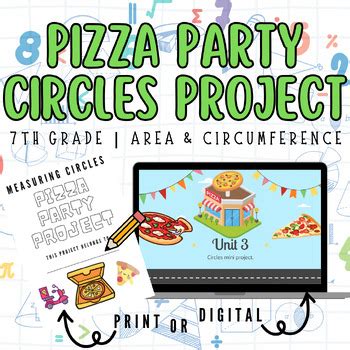 Pizza Party Math Project