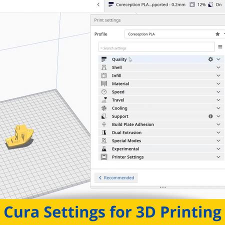 Pla Lithophane Settings Cura