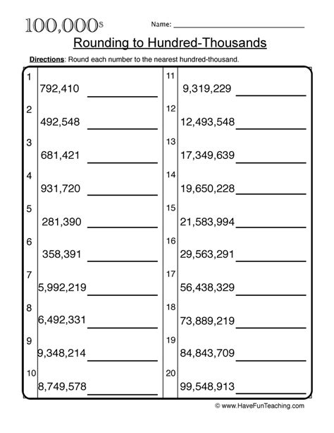 Place Value Amp Rounding Worksheets For Grade 5 Place Value Worksheet 5th Grade - Place Value Worksheet 5th Grade