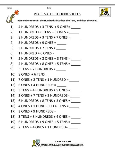 Place Value Numbers To 1000 Worksheet Worksheet Resume Place Value To 1000 Worksheet - Place Value To 1000 Worksheet