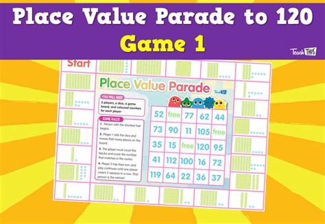 Place Value Parade To 120 Game 2 Teacher Chemical Symbol Parade Worksheet Answers - Chemical Symbol Parade Worksheet Answers