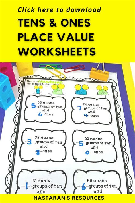 Place Value Worksheets 1st Grade Nastaran 039 S Place Value Worksheets First Grade - Place Value Worksheets First Grade