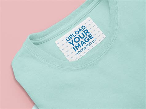 Placeit Simple T Shirt Label Design Maker With Size Chart T Shirt Local - Size Chart T Shirt Local