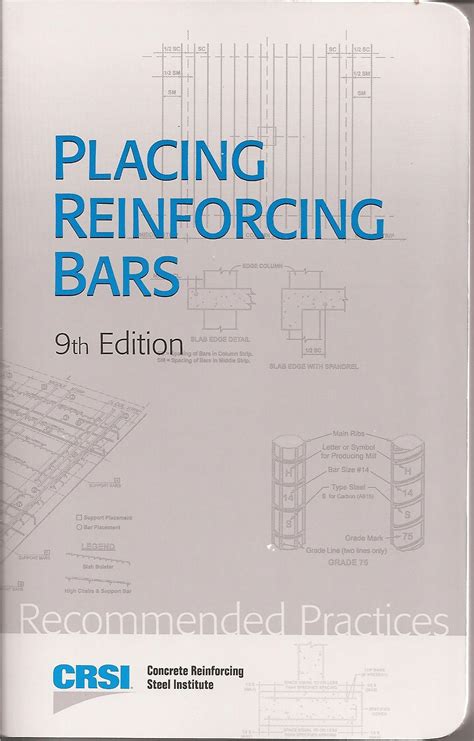 Read Placing Reinforcing Bars 9Th Edition 