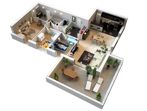 Plan Appartement En 3d   Comment Réaliser Son Plan D Appartement En 3d  - Plan Appartement En 3d