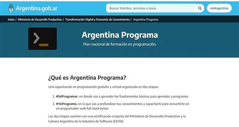 Plan Argentina Programa 2021