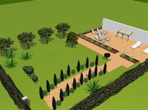 Plan De Jardin En 3d   Realiser Plan Jardin 3d Création De Plans De - Plan De Jardin En 3d