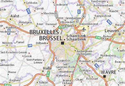 plan michelin bruxelles