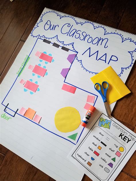 Plan Of My School Map Activity Teacher Made Map Creating Worksheet Kindergarten - Map Creating Worksheet Kindergarten