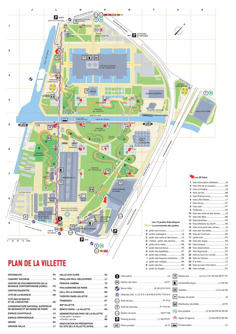 plan parc villette pdf