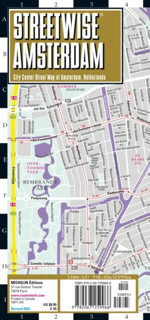 plan streetwise amsterdam