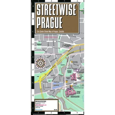 Plan Streetwise Prague