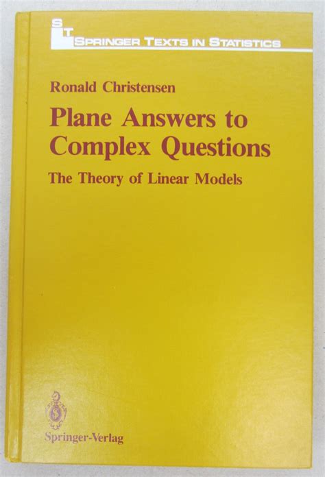 plane answers to complex questions solution manual