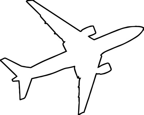 plane outline