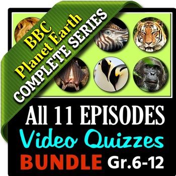 Planet Earth All 11 Episodes Video Worksheets Amp Planet Earth Worksheet Answers - Planet Earth Worksheet Answers