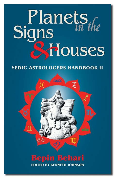 Read Online Planets In The Signs And Houses Vedic Astrologers Handbook Vol Ii 