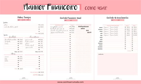 Planner Financeiro Pdf Gratis