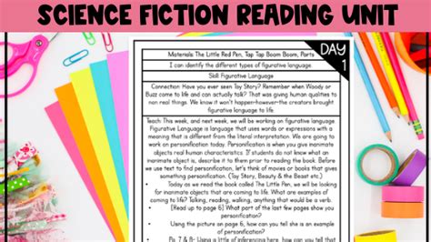 Planning A Science Fiction Reading Unit In Elementary Elementary Science Unit Plans - Elementary Science Unit Plans
