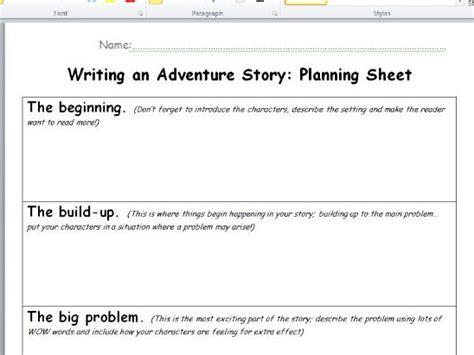 Planning An Adventure Story Ks2 Resource Pack Twinkl Short Adventure Stories Ks2 - Short Adventure Stories Ks2