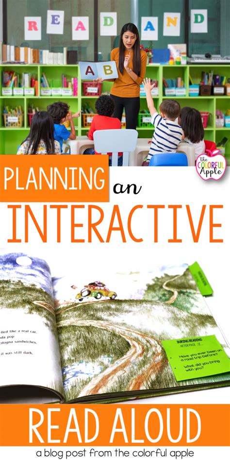 Planning An Interactive Read Aloud Lesson The Colorful Kindergarten Read Aloud Lesson Plans - Kindergarten Read Aloud Lesson Plans