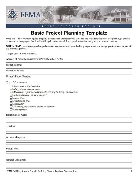 Full Download Planning Document Example 