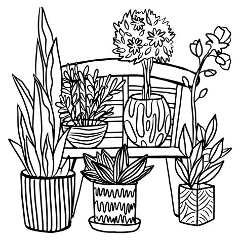 Plant Coloring Pages Printable Plant Coloring Pages - Printable Plant Coloring Pages