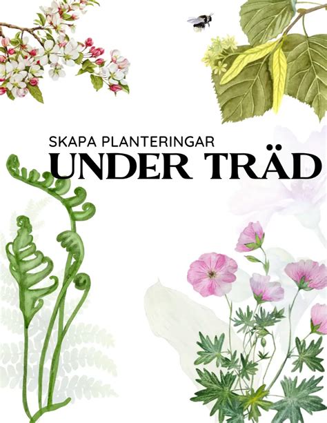 plantering under träd