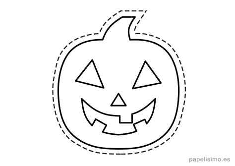 Plantilla de calabaza Halloween para imprimir: ¡Decora tu fiesta de terror!
